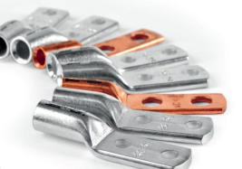 double hole copper lugs