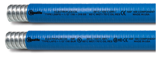 food grade liquid tight flexible metal conduits