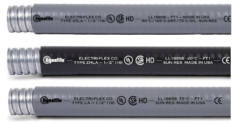 ul listed liquid tight flexible metal conduits
