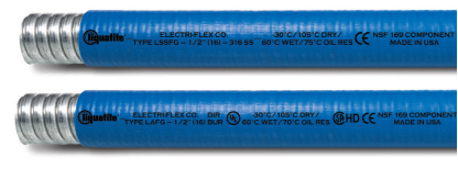 food grade liquid tight flexible metal conduits