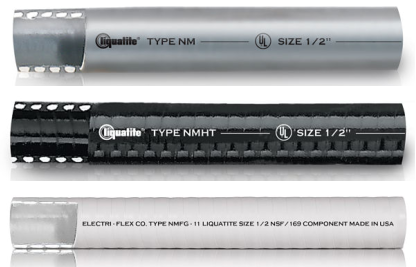 non metallic liquid tight type b pvc flexible conduit